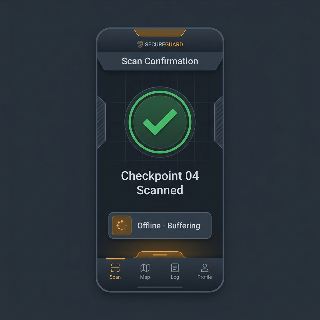 Mobile App - Offline QR Scan